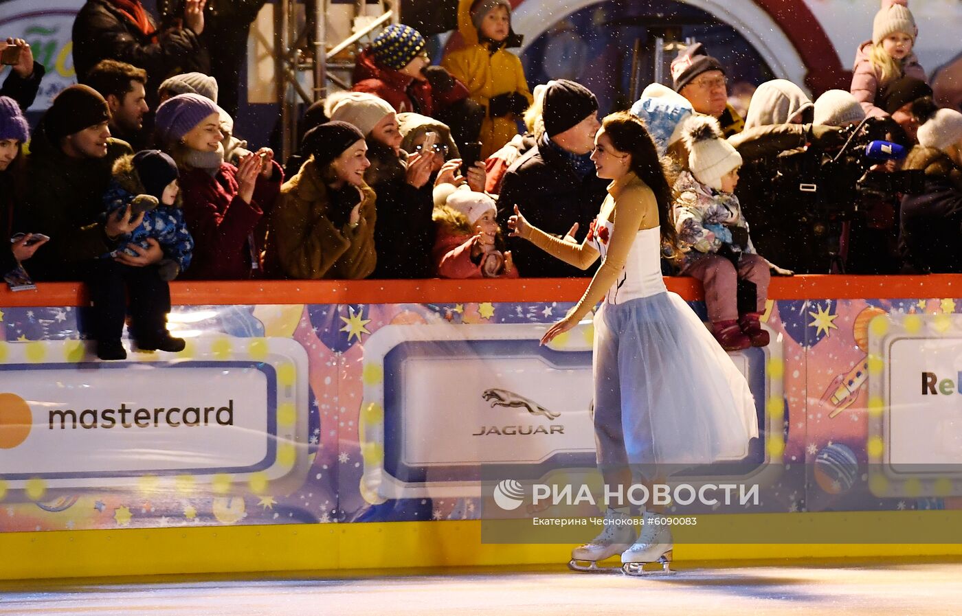 Открытие ГУМ-Катка на Красной площади