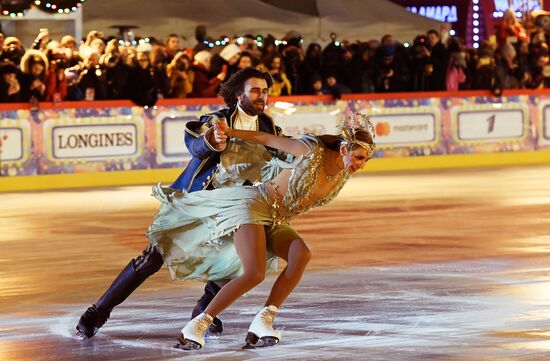 Открытие ГУМ-Катка на Красной площади