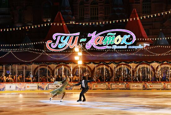 Открытие ГУМ-Катка на Красной площади