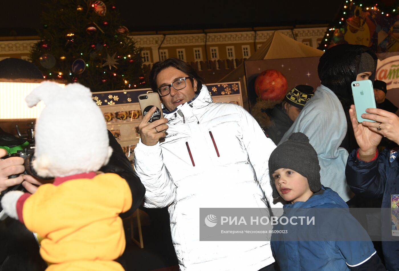 Открытие ГУМ-Катка на Красной площади