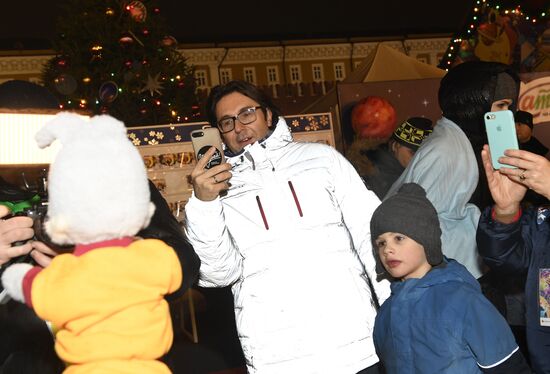 Открытие ГУМ-Катка на Красной площади