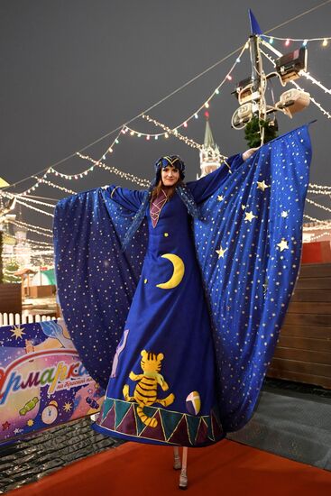 Открытие ГУМ-Катка на Красной площади