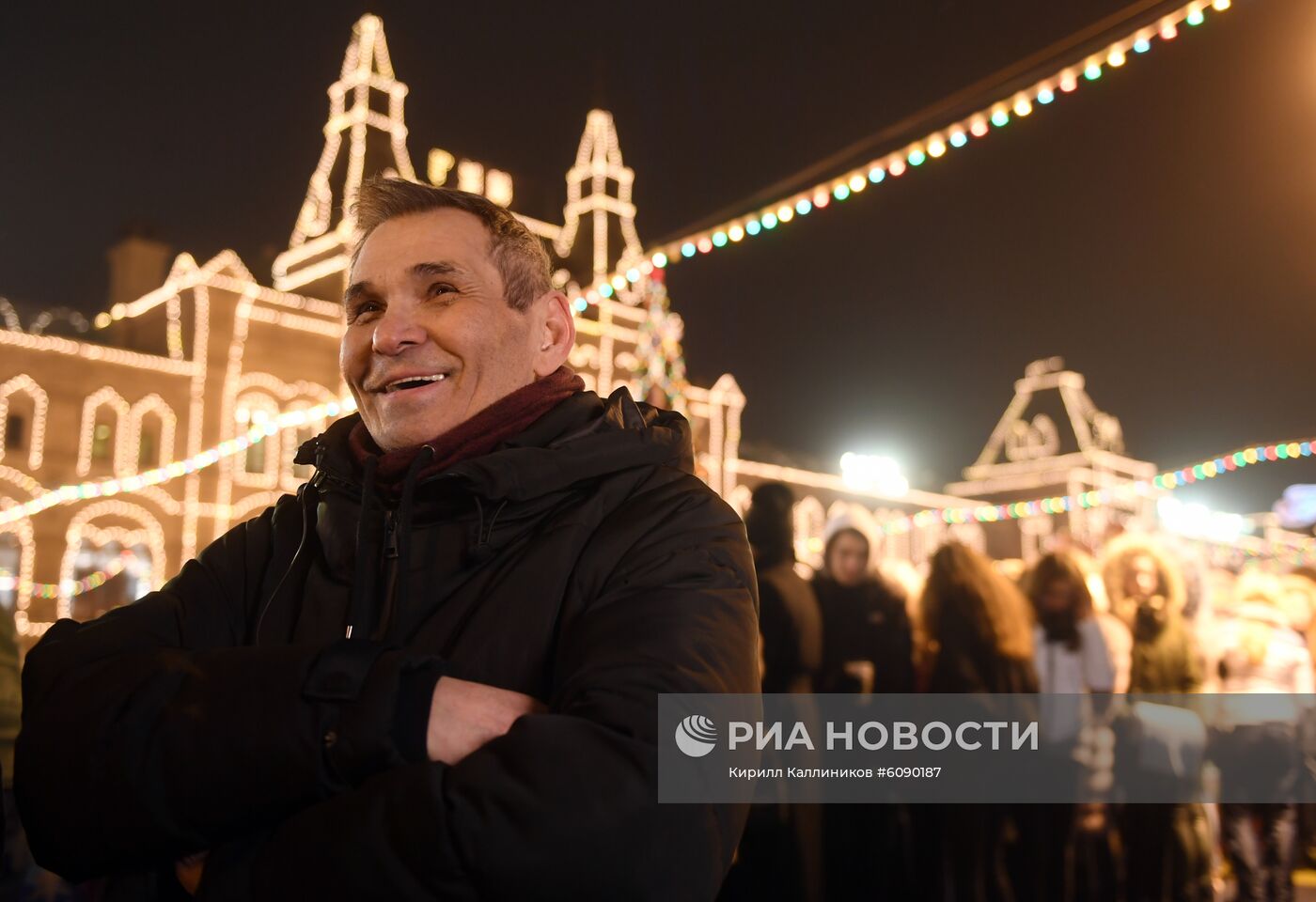 Открытие ГУМ-Катка на Красной площади