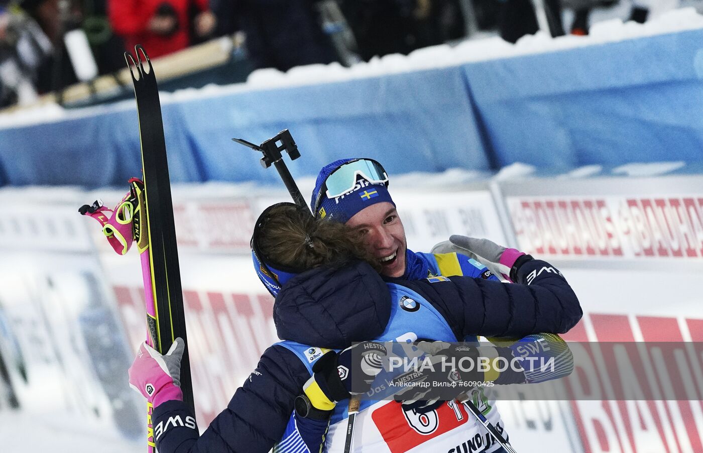 Биатлон. I этап Кубка мира. Одиночная смешанная эстафета