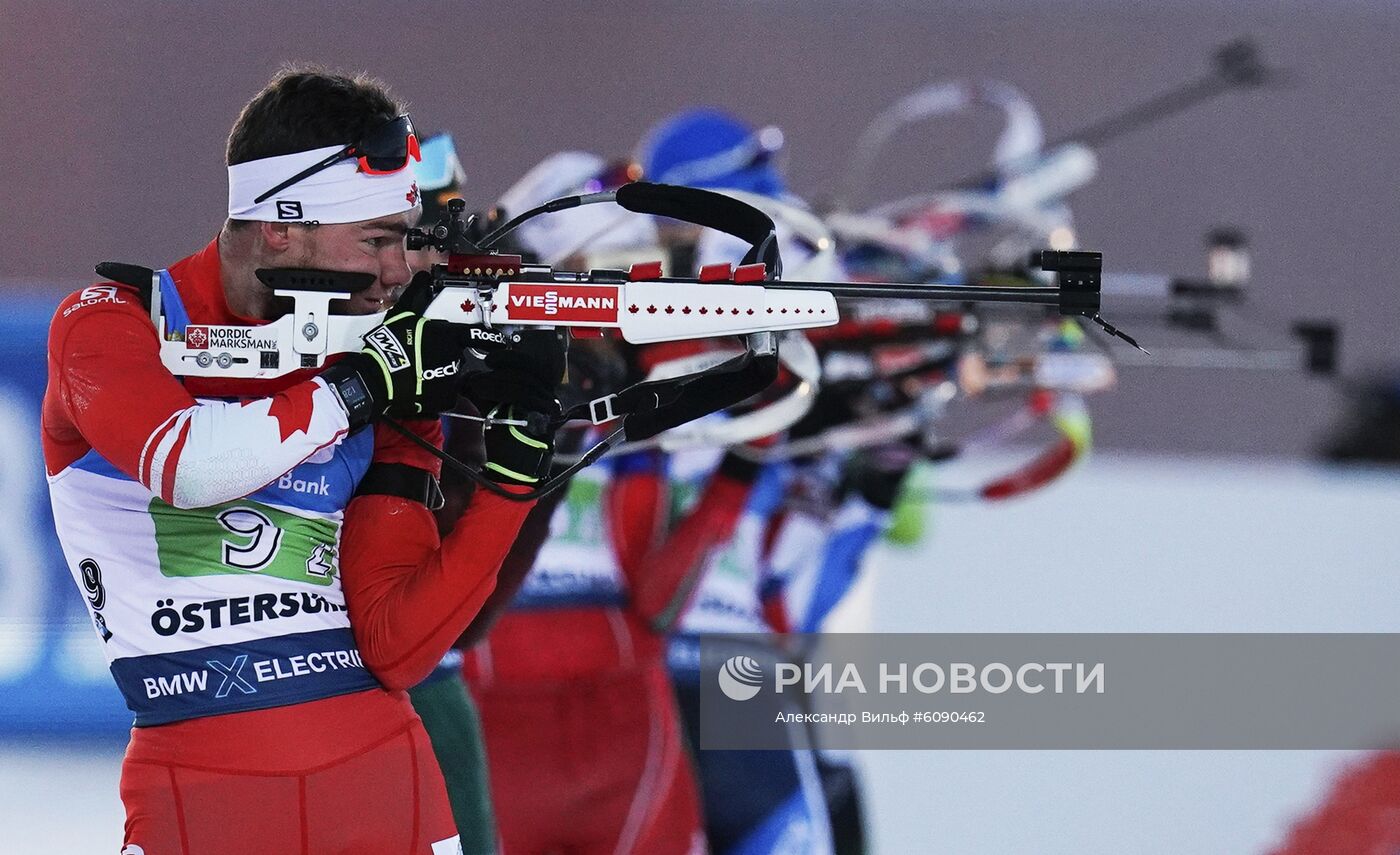 Биатлон. I этап Кубка мира. Одиночная смешанная эстафета