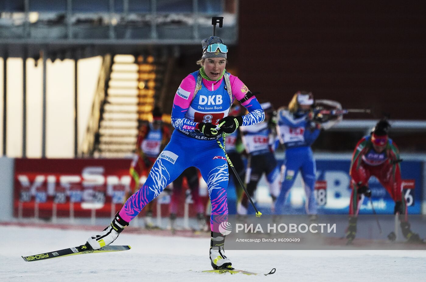 Биатлон. I этап Кубка мира. Одиночная смешанная эстафета