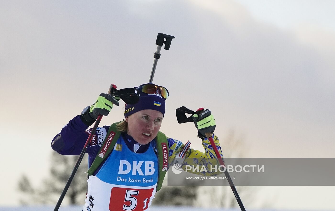 Биатлон. I этап Кубка мира. Одиночная смешанная эстафета