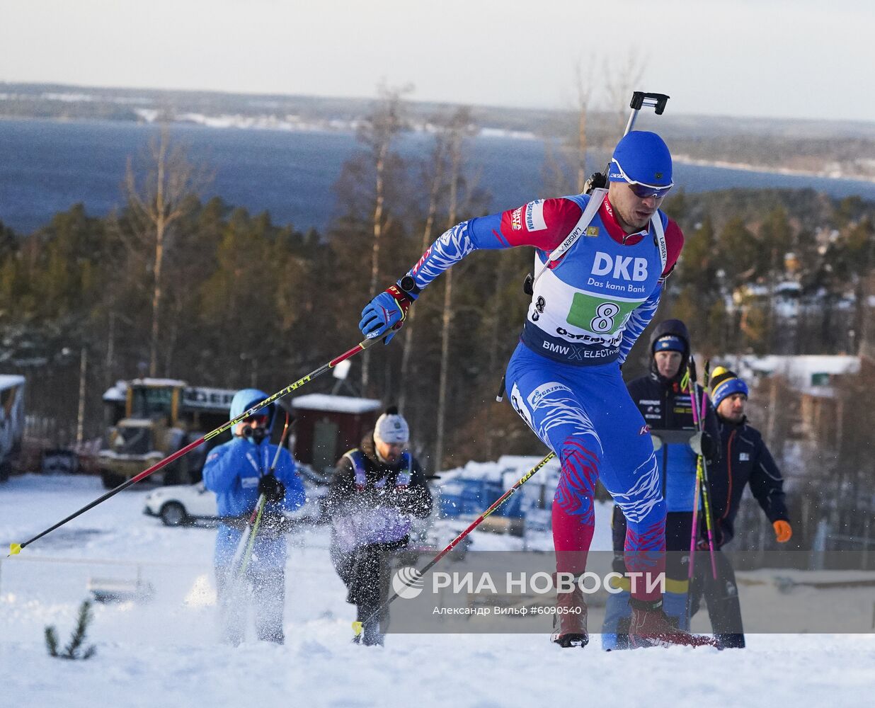 Биатлон. I этап Кубка мира. Одиночная смешанная эстафета