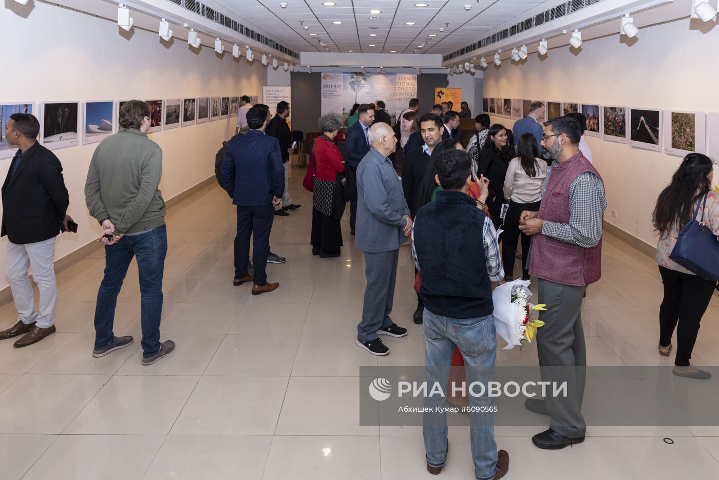 Открытие выставки победителей конкурса им. А. Стенина в Нью-Дел