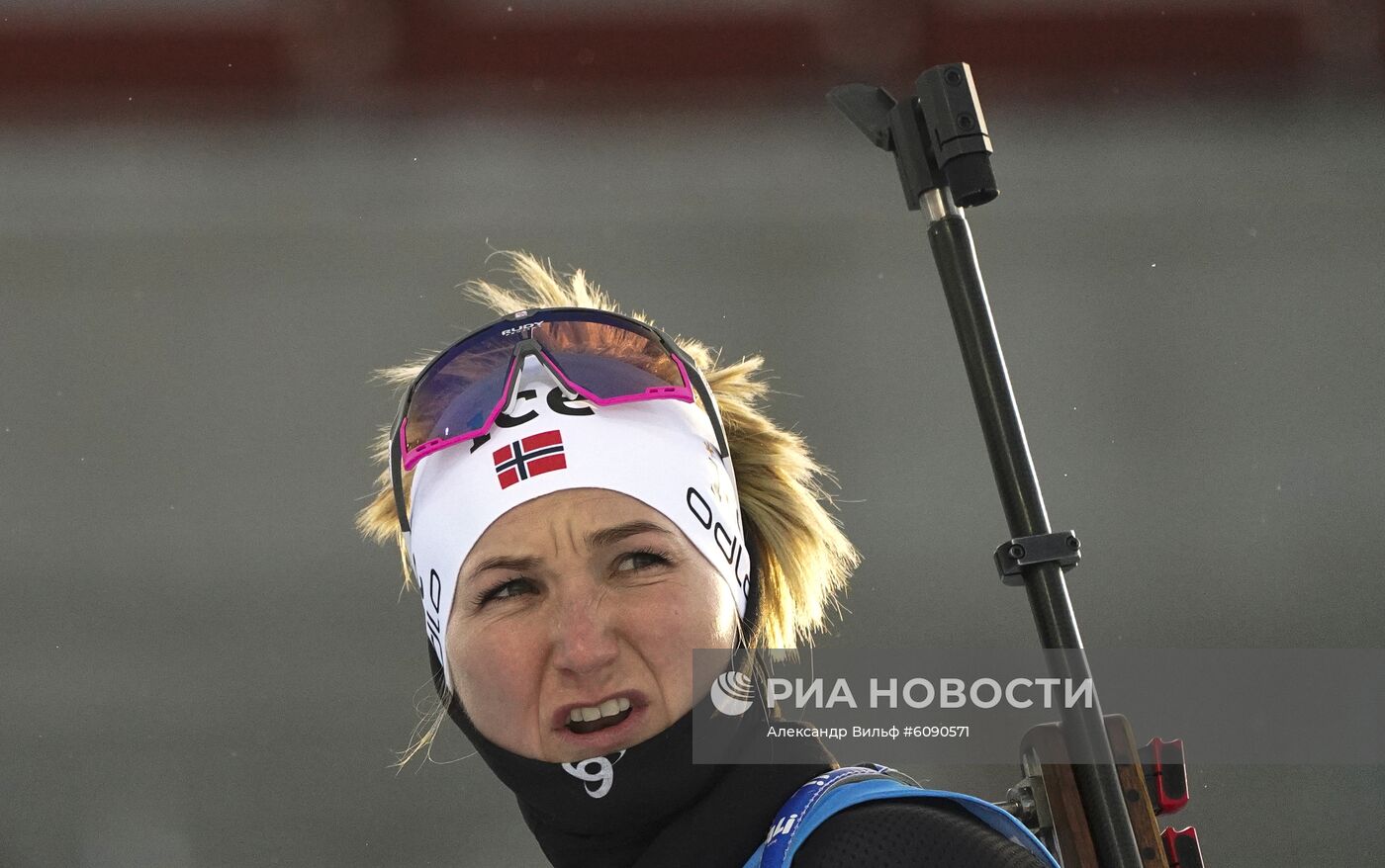 Биатлон. I этап Кубка мира. Одиночная смешанная эстафета