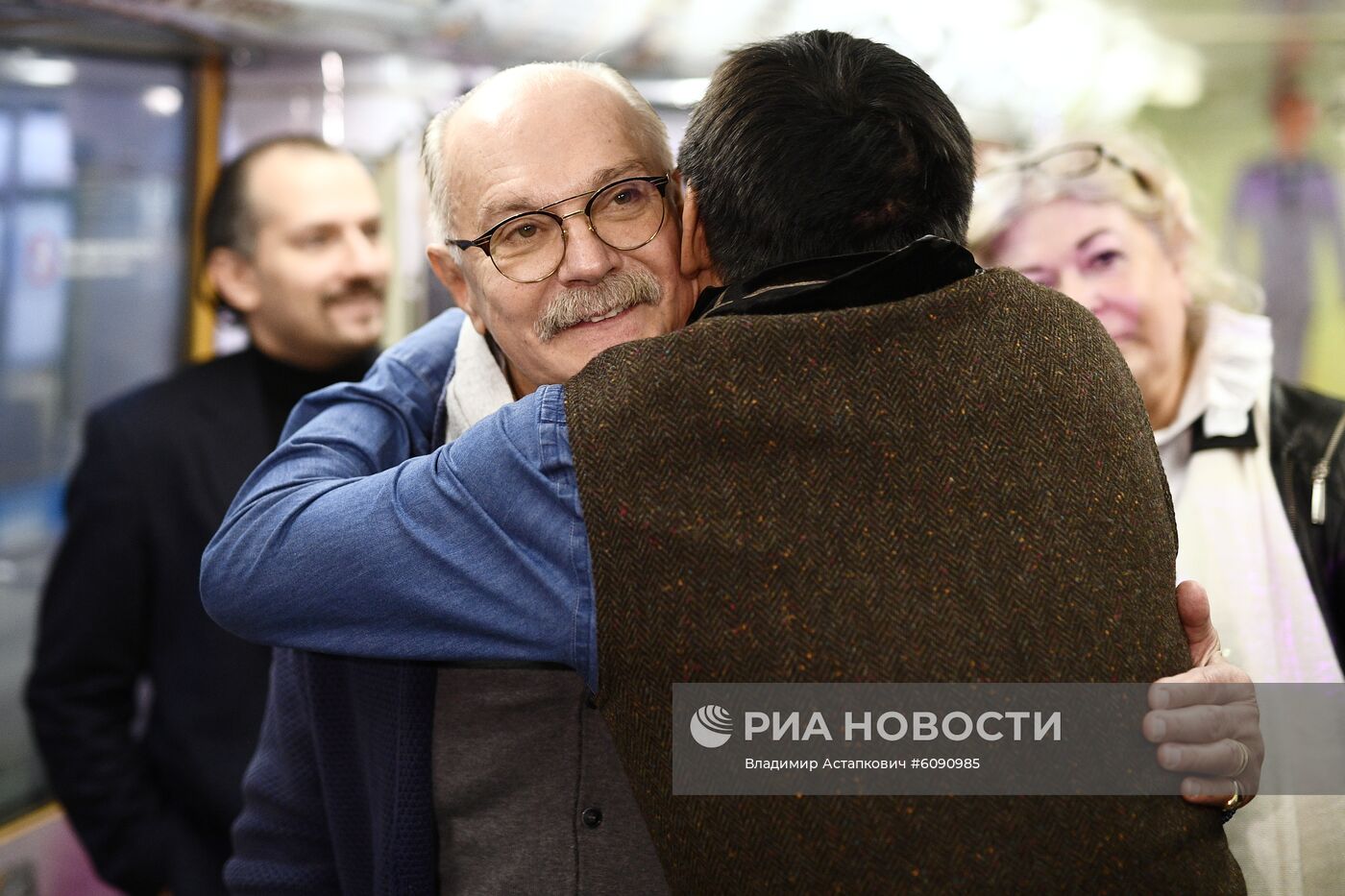 Запуск тематического поезда, посвященного Сергею Михалкову