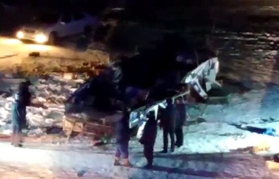 ДТП с пассажирским автобусом в Забайкальском крае
