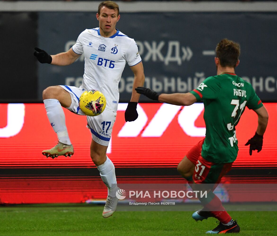 Футбол. РПЛ. Матч "Локомотив" - "Динамо"