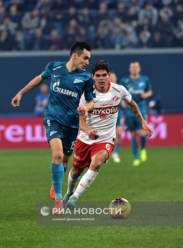 Футбол. РПЛ. Матч "Зенит"-"Спартак"