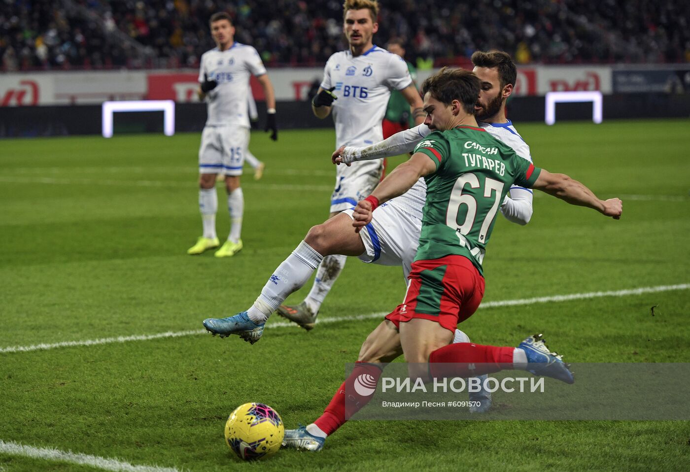 Футбол. РПЛ. Матч "Локомотив" - "Динамо"