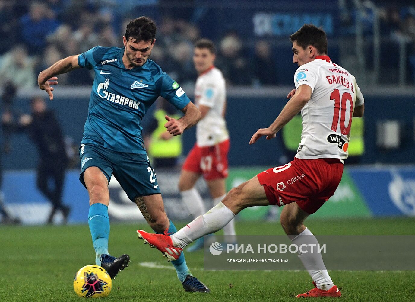 Футбол. РПЛ. Матч "Зенит"-"Спартак"