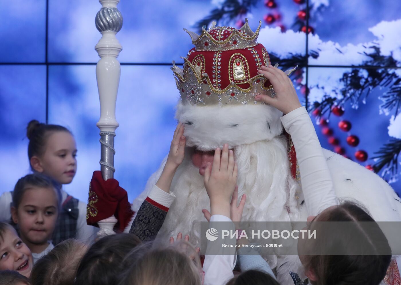 Пресс-конференция Деда Мороза из Великого Устюга 