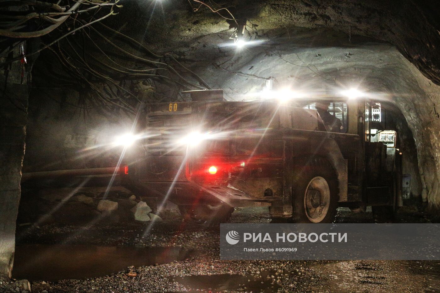 Расвумчоррский рудник  в Мурманской области 
