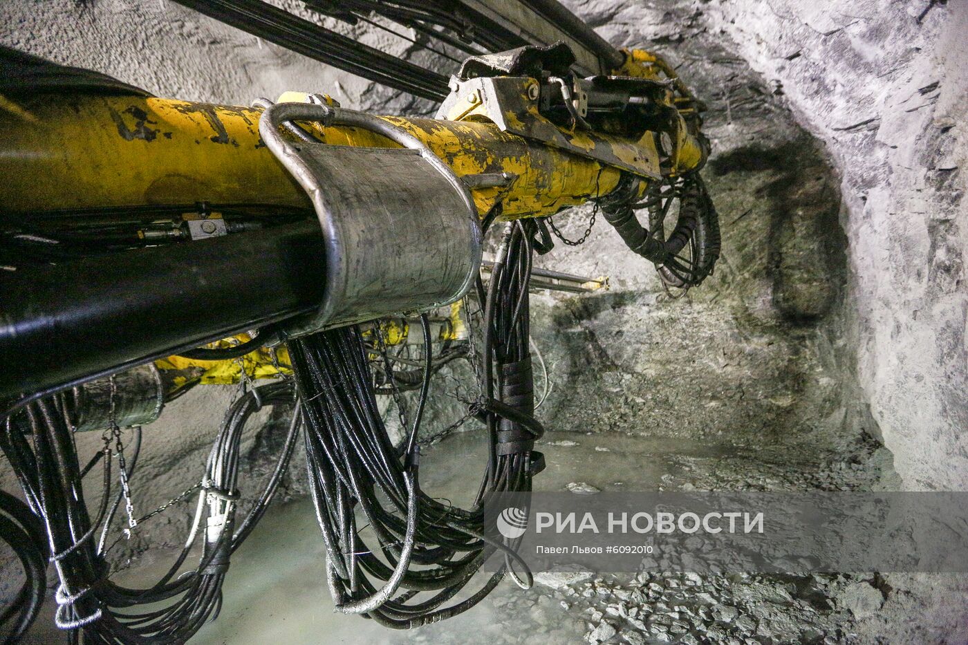 Расвумчоррский рудник  в Мурманской области 