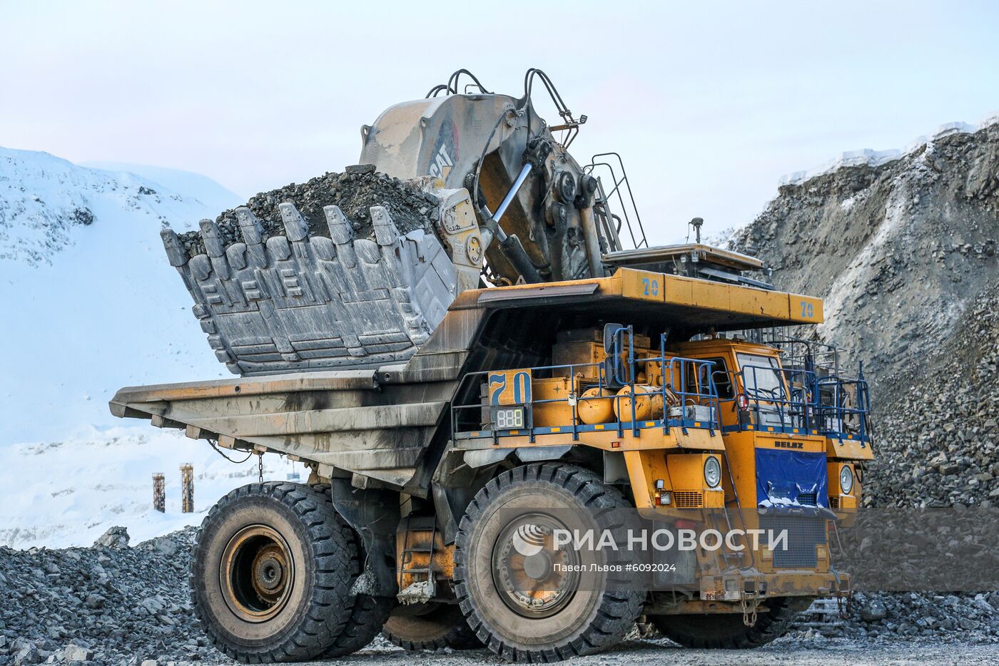 Восточный рудник в Мурманской области