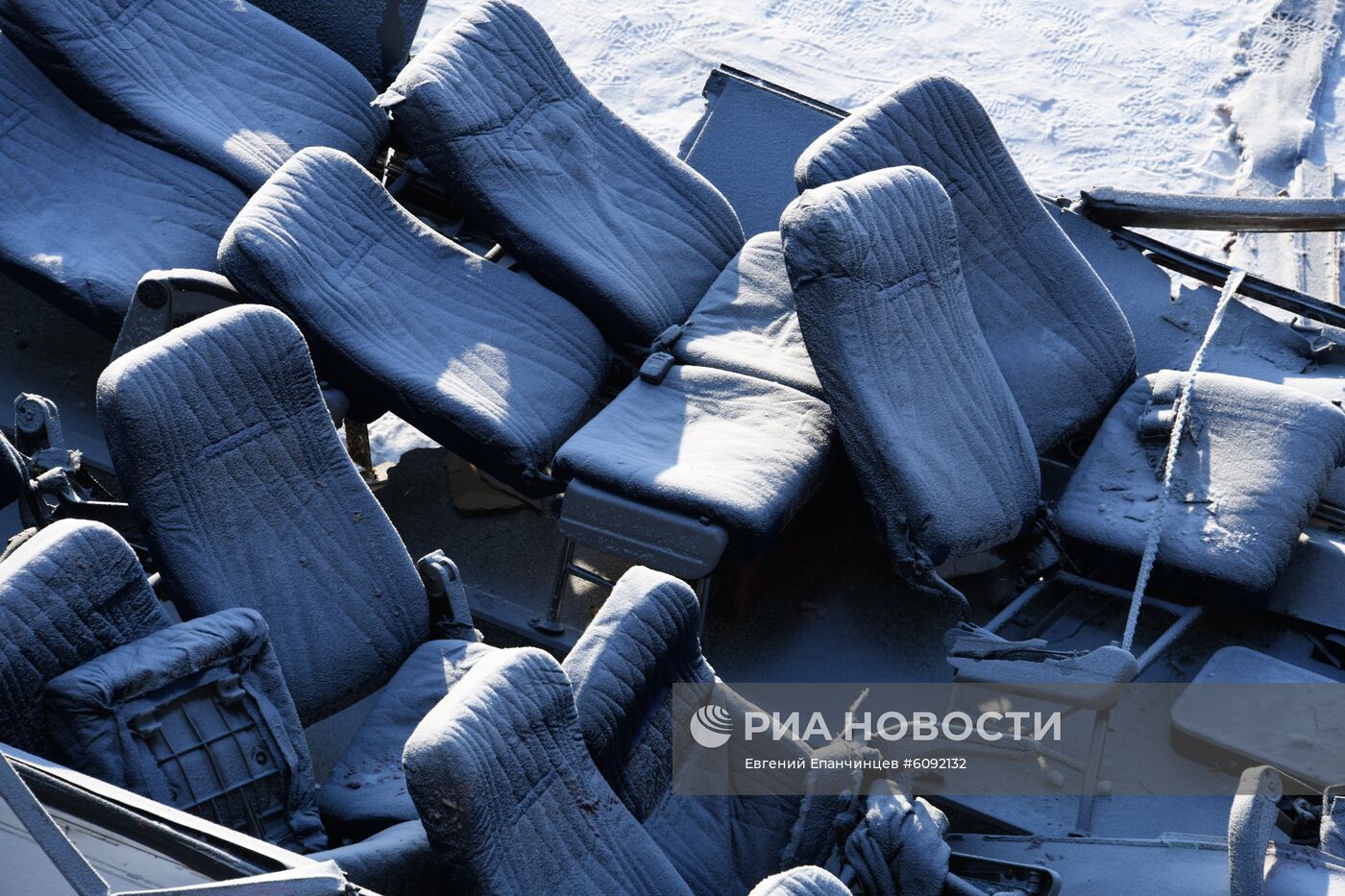 Последствия ДТП с автобусом в Забайкальском крае