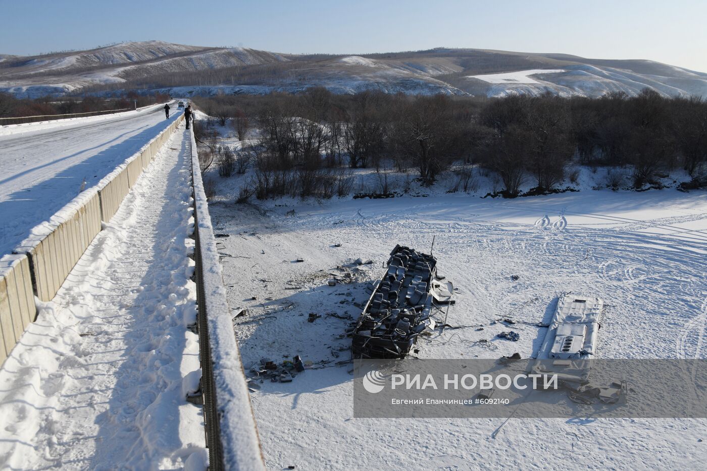 Последствия ДТП с автобусом в Забайкальском крае