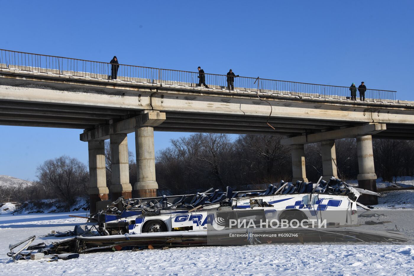 Последствия ДТП с автобусом в Забайкальском крае