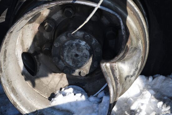 Последствия ДТП с автобусом в Забайкальском крае