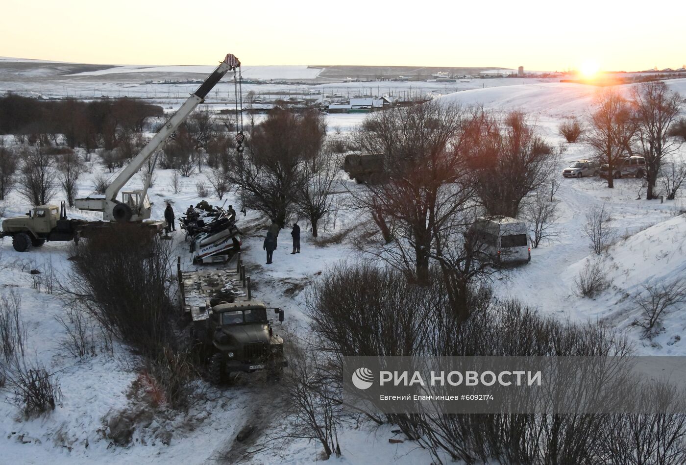 Последствия ДТП с автобусом в Забайкальском крае