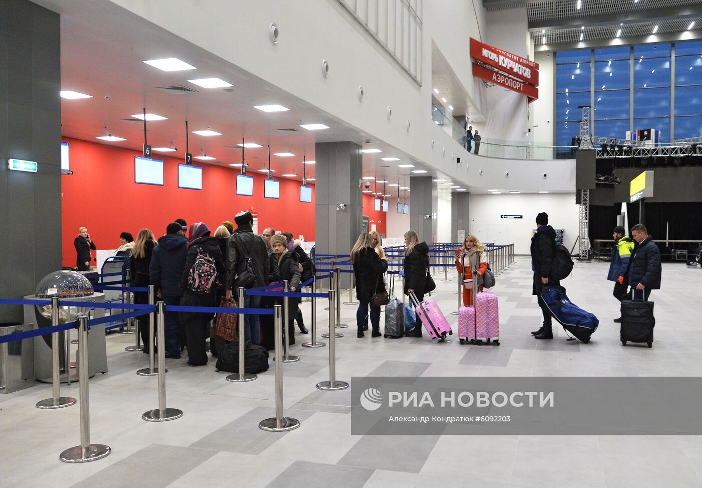 Новый терминал аэропорта Челябинск имени Игоря Курчатова
