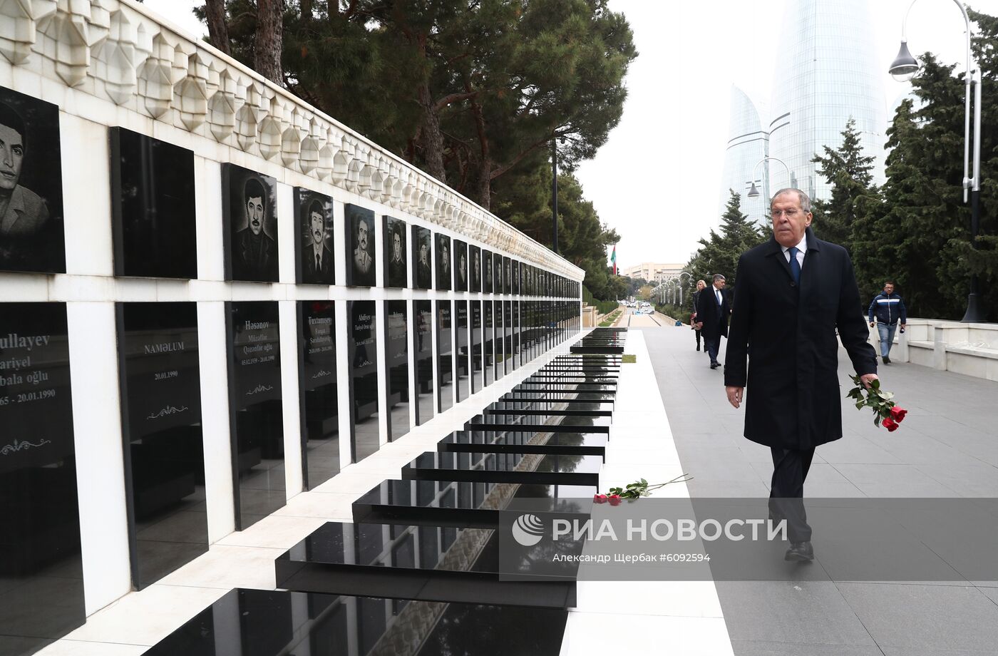 Визит главы МИД РФ С. Лаврова в Азербайджан