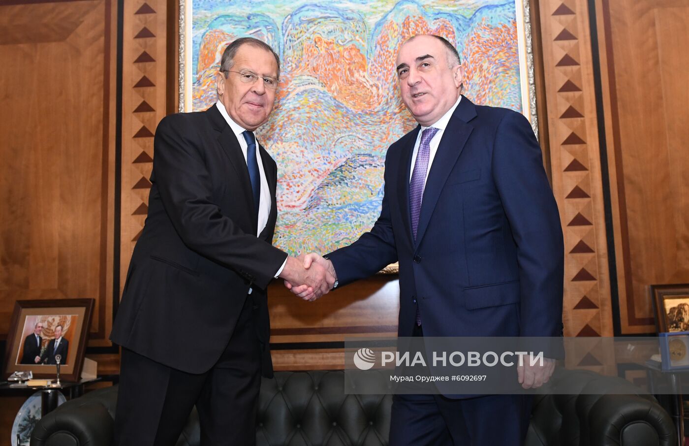 Визит главы МИД РФ С. Лаврова в Азербайджан