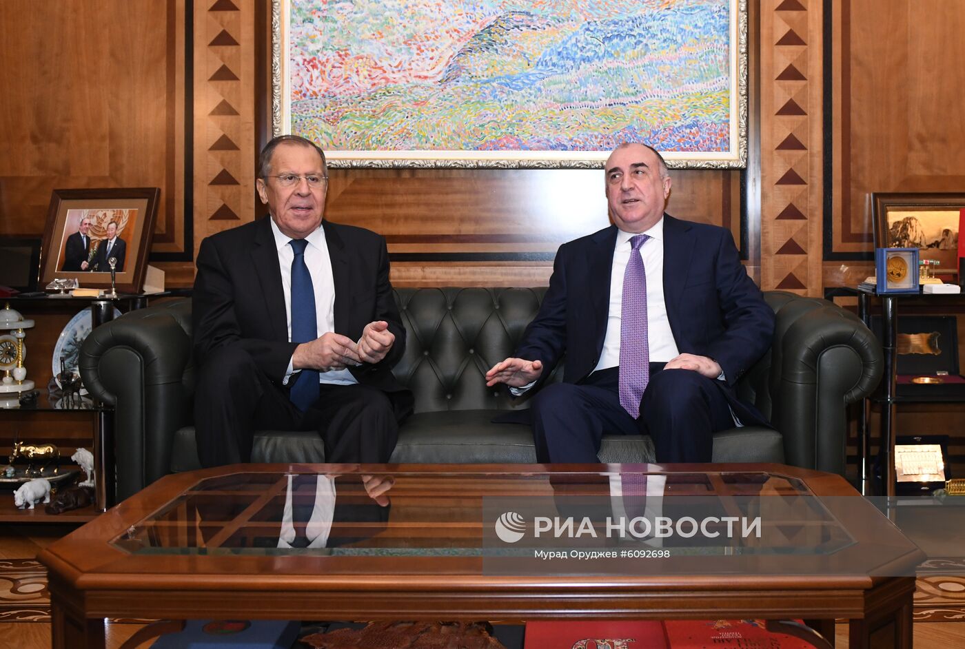 Визит главы МИД РФ С. Лаврова в Азербайджан