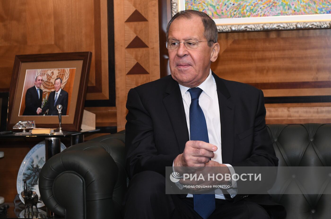 Визит главы МИД РФ С. Лаврова в Азербайджан