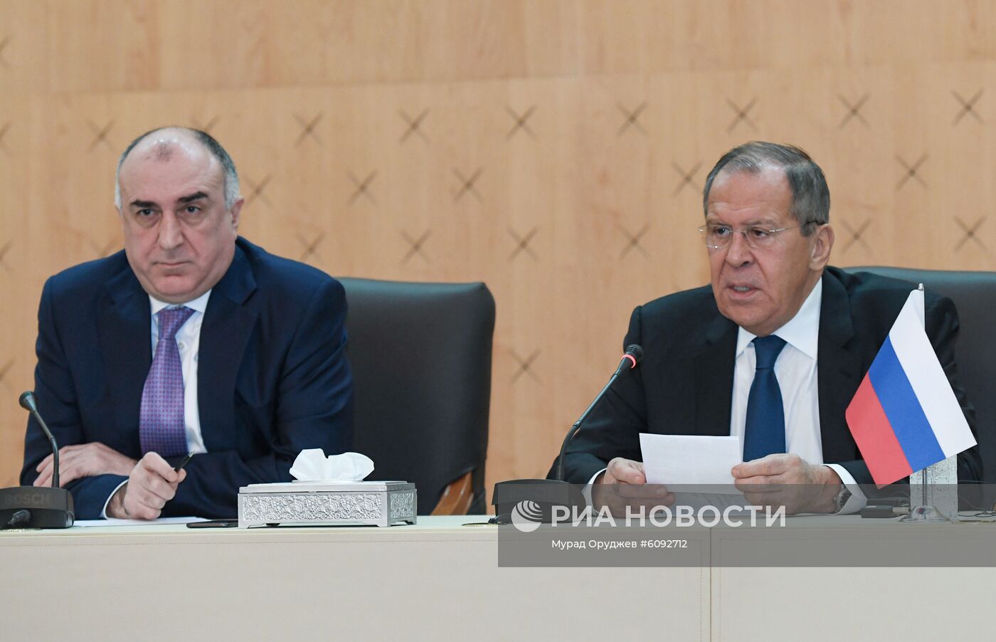 Визит главы МИД РФ С. Лаврова в Азербайджан