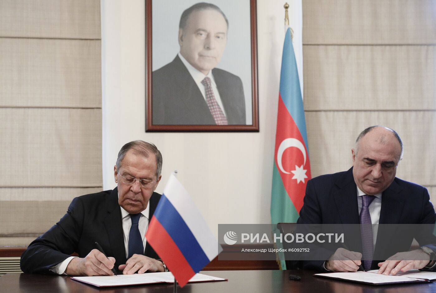 Визит главы МИД РФ С. Лаврова в Азербайджан