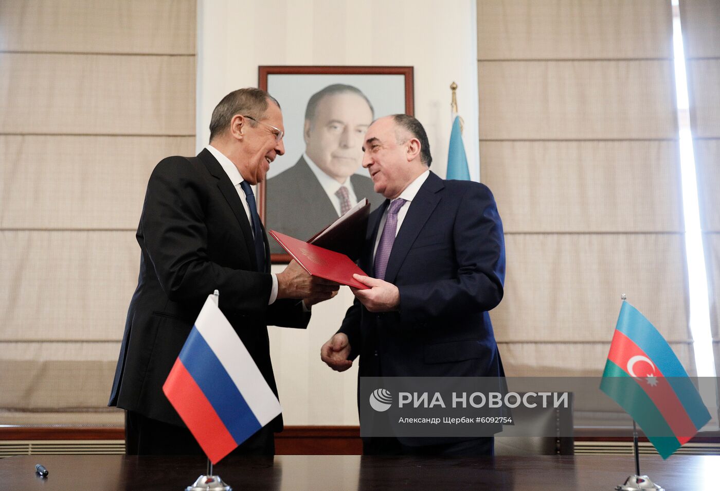 Визит главы МИД РФ С. Лаврова в Азербайджан
