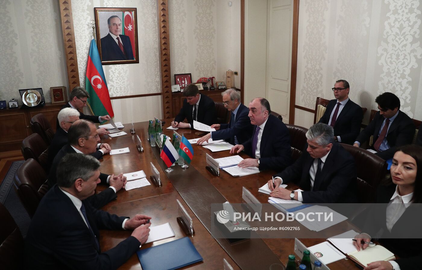 Визит главы МИД РФ С. Лаврова в Азербайджан