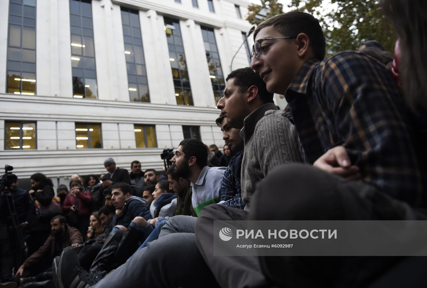 Акция протеста в Ереване