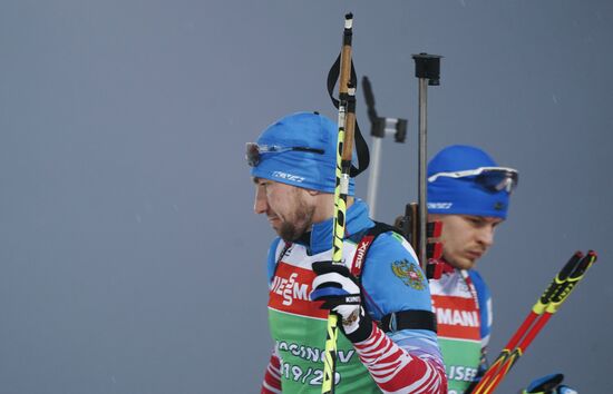 Биатлон. I этап Кубка мира. Тренировки