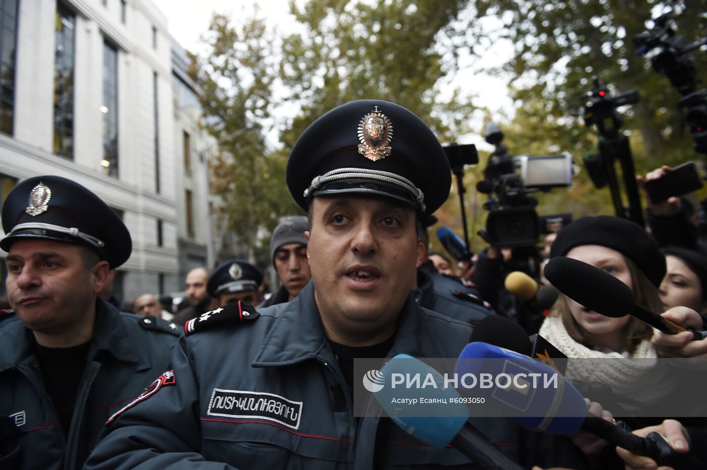 Акция протеста в Ереване