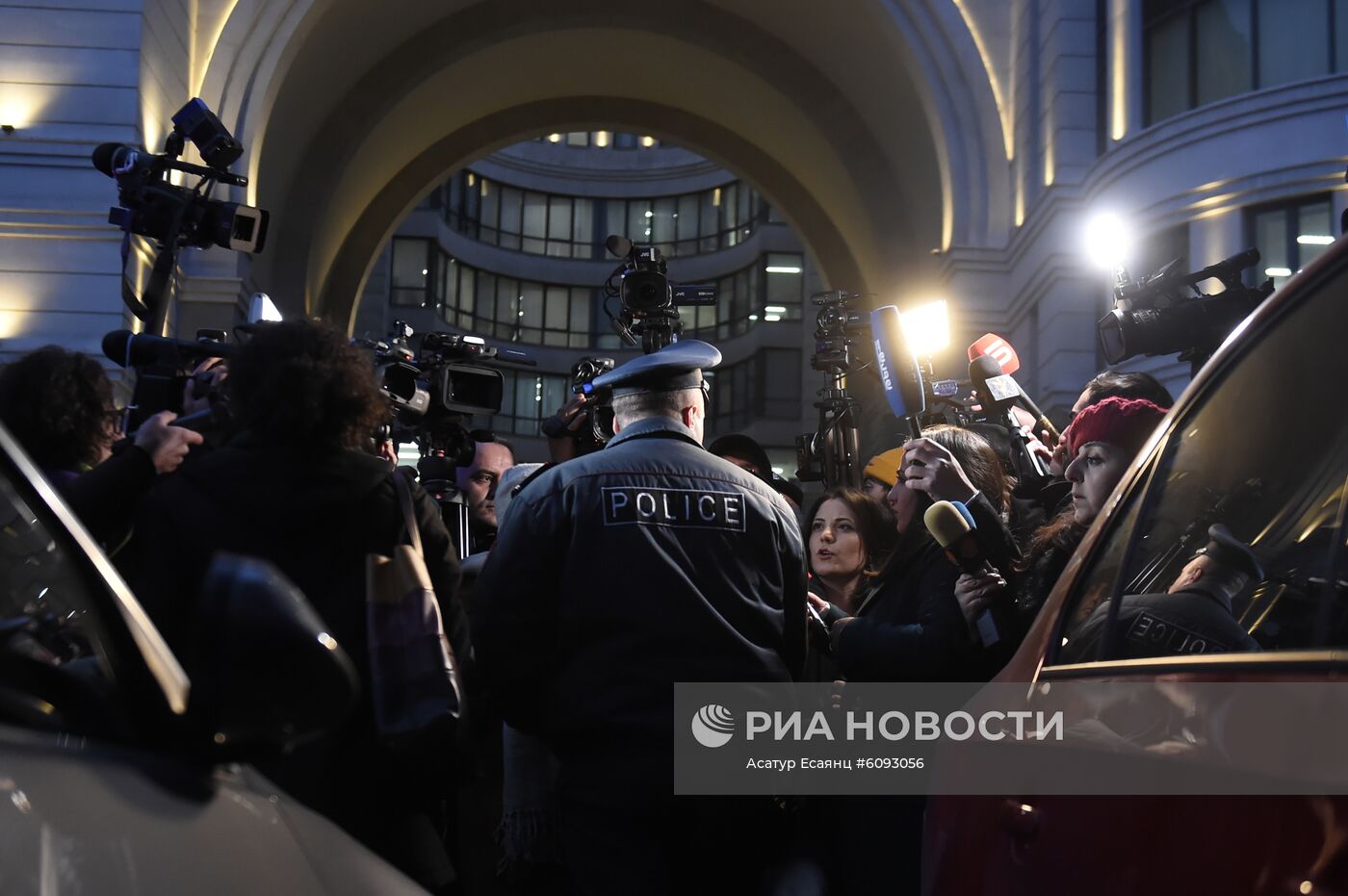 Акция протеста в Ереване