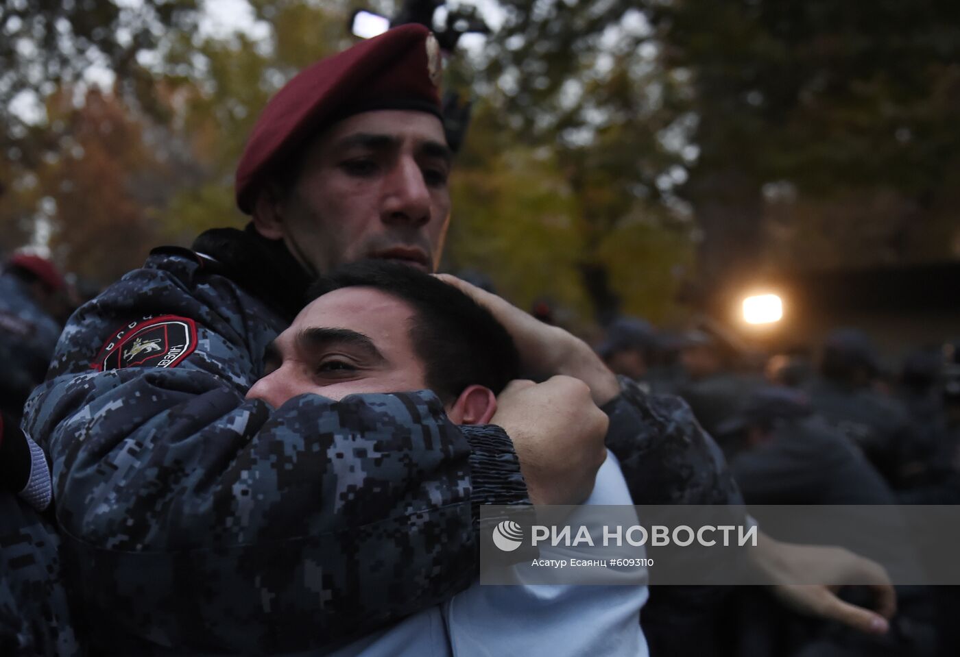 Акция протеста в Ереване