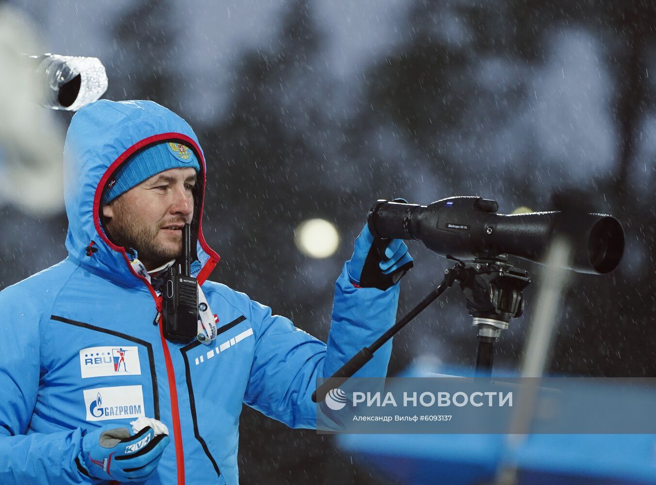 Биатлон. I этап Кубка мира. Тренировки