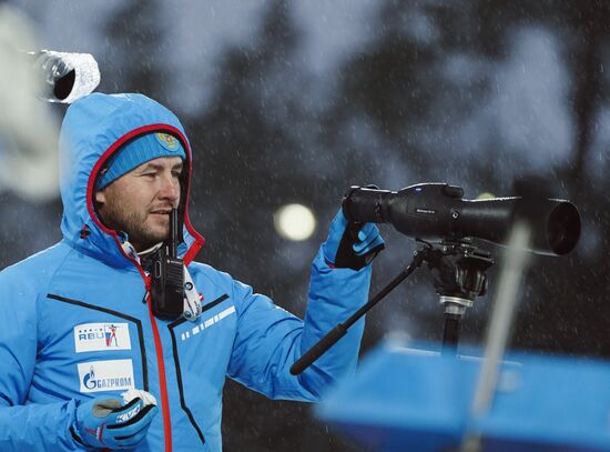 Биатлон. I этап Кубка мира. Тренировки