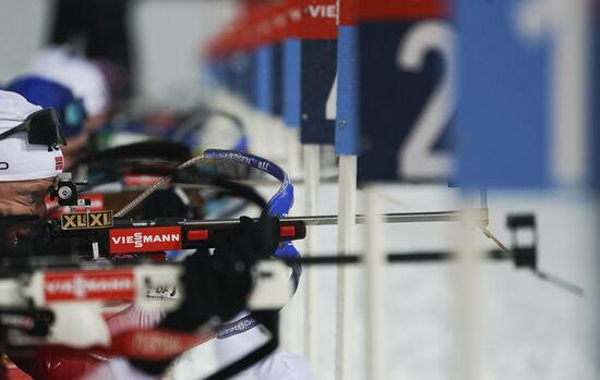 Биатлон. I этап Кубка мира. Тренировки