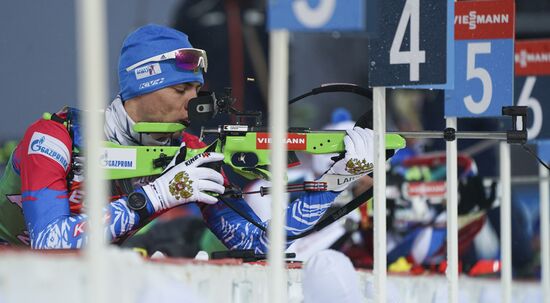 Биатлон. I этап Кубка мира. Тренировки