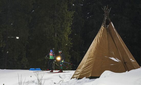 Биатлон. I этап Кубка мира. Тренировки