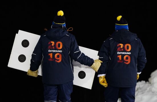 Биатлон. I этап Кубка мира. Тренировки