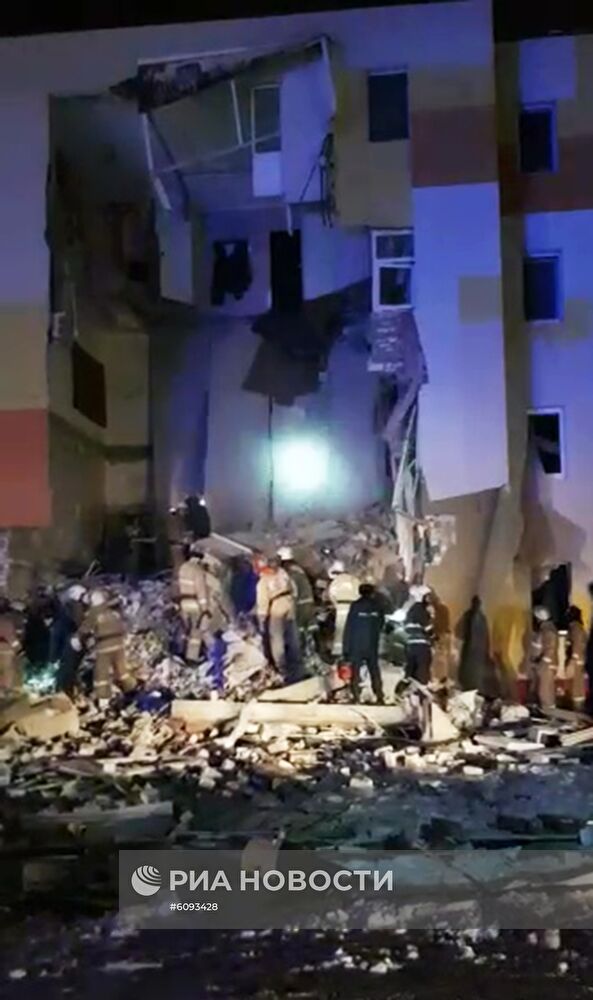 Взрыв газа в жилом доме в Белгородской области